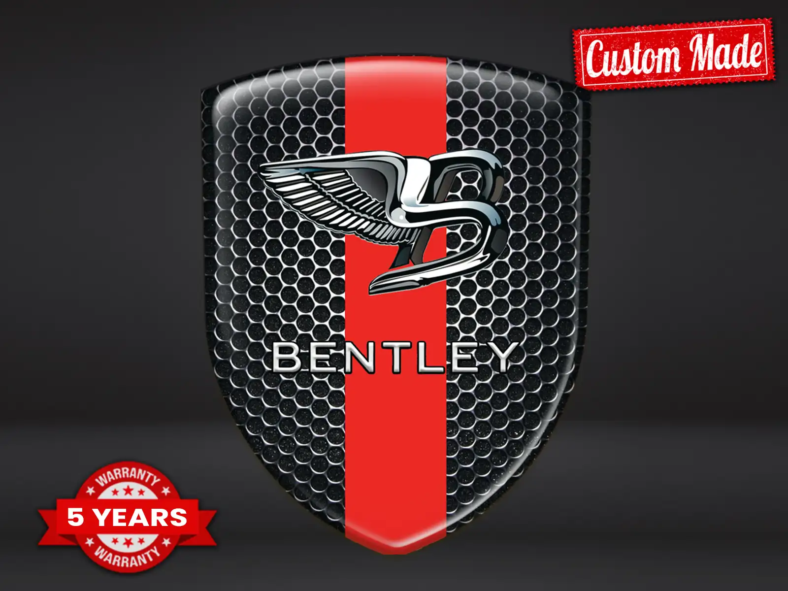 Bentley Harzabzeichen Exklusiver Stil Custom Car Labels